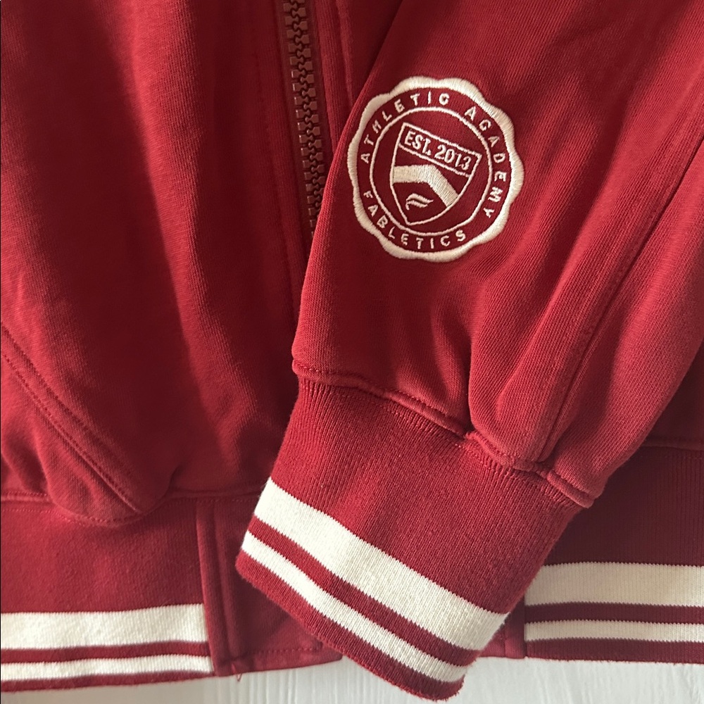 Fabletics Varsity-Style Bomber Jacket - Picture 3 of 4